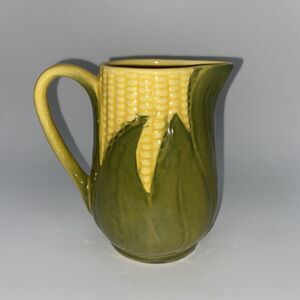 Vintage Shawnee Corn King Creamer ~ Small Pitcher 4.75" Pottery Marked USA # 70